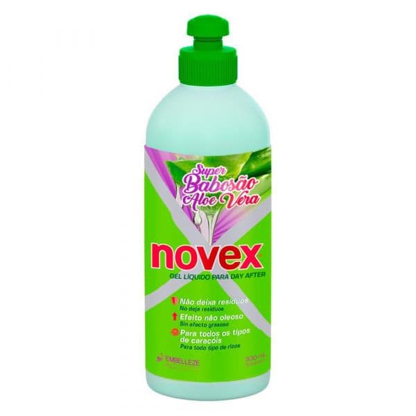 Novex Super Babosão Gel Líquido Day After Aloe Vera 300ml