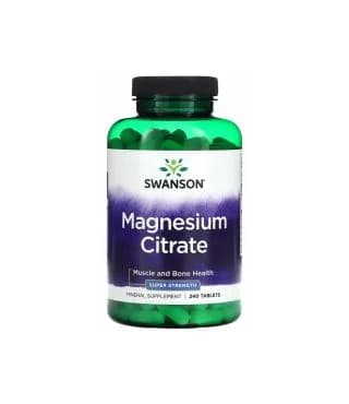 Swanson Calcio Citrate + Magnésio