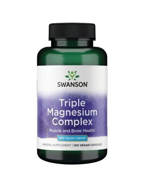 Triple Magnesium Complex 400 mg 100 Capsules