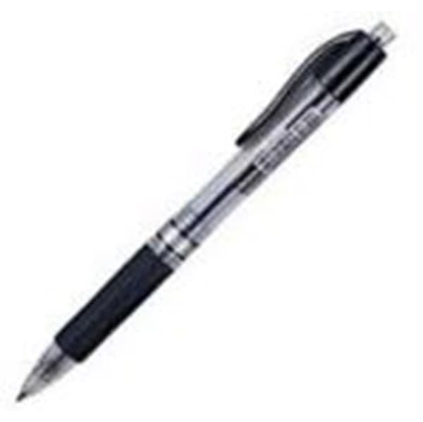Dong-a 12 un. Esferográficas Gel U-Knock M 0.5mm Preto
