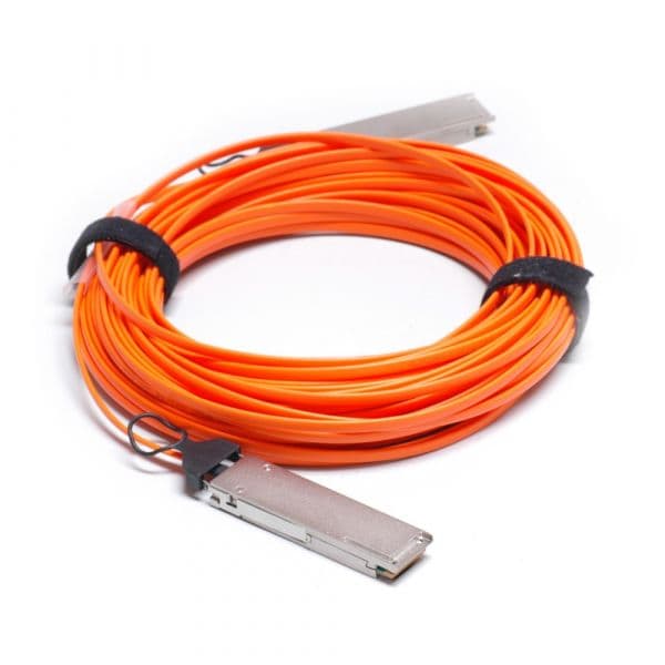Cisco QSFP-100G-AOC5M Cabo de Fibra Ótica Ativo 100GBase QSFP28 (M) para QSFP28 (M) 5m