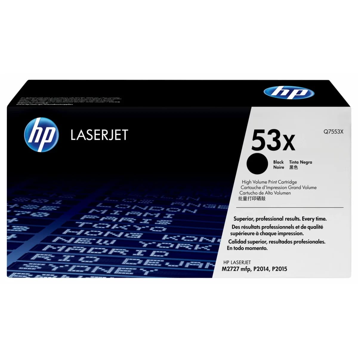 HP 53X Q7553X Black