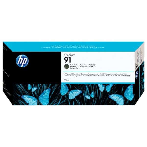 Tinteiro HP 91 Matte Black C9464A