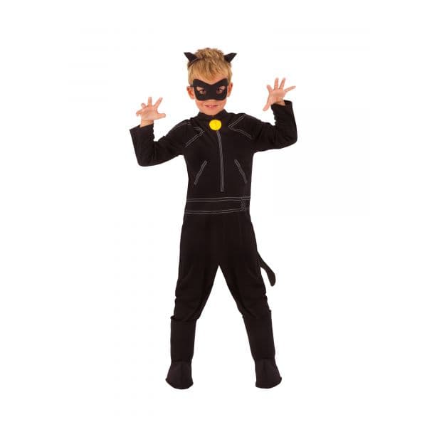Rubies UK Fato Cat Noir Classic 9-10 Anos
