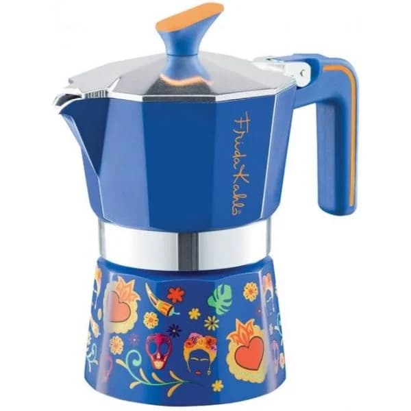 Máquina de Café Pedrini Frida Kahlo Azul