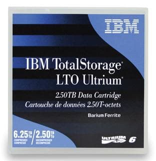 DC IBM Ultrium LTO-6 (BaFe) 2,5TB/6,25TB