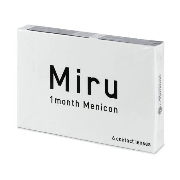Menicon Lentes de Contacto Miru 1 Month 6 lentes