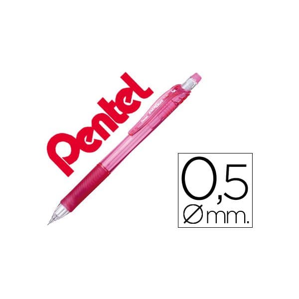 Pentel Lapiseira Energize x 0.5 mm -rosa - OFF078797CE