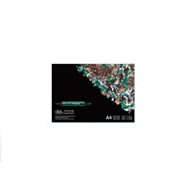 Winsor & Newton Bloco de 50 Fls de Papel Marcadores A4
