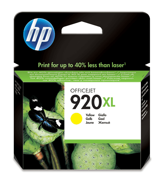Tinteiro HP 920XL CD974A Yellow