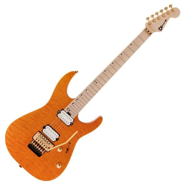 Charvel Electric Guitar Pro Mod DK24 Hh Fr, Dark Amber