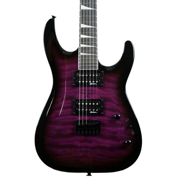 Jackson JS Series Dinky Arch Top JS32Q DKA HT AM Transparent Purple Burst
