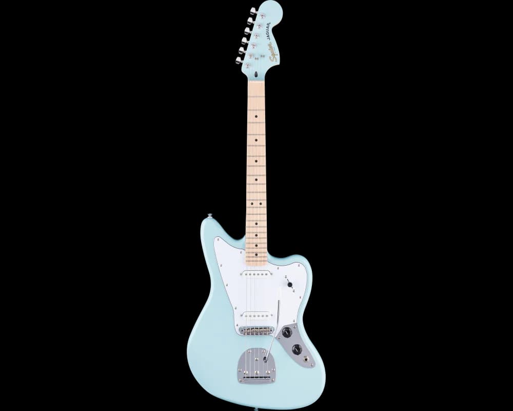 Squier by Fender Limited Edition Affinity Jaguar MN WPG MH Daphne Blue - BimotorDJ