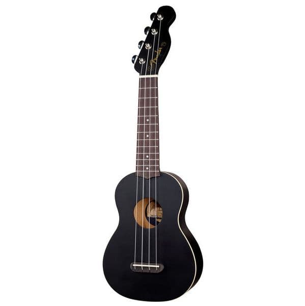Fender Ukulele Venice Soprano Black