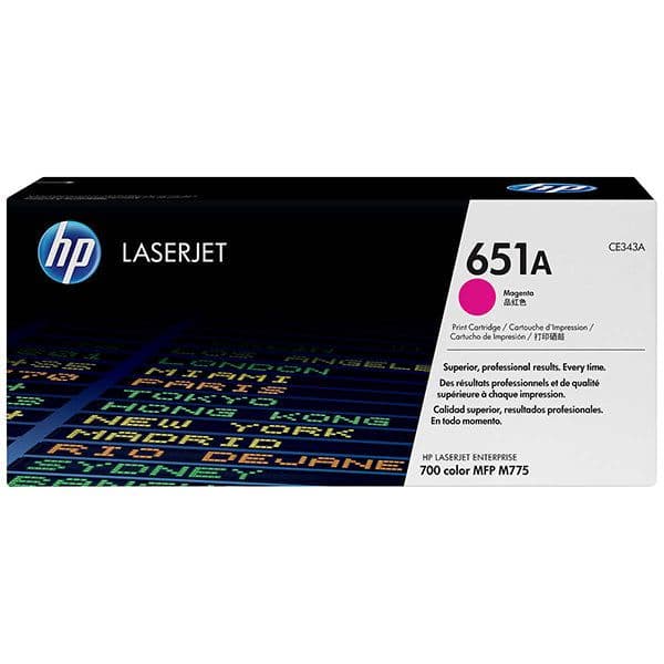 HP 651A Magenta CE343A