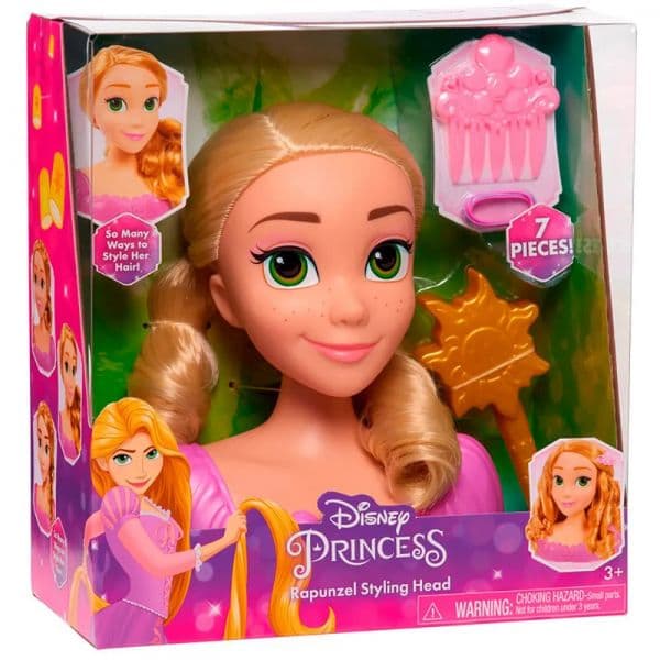 Disney Busto Rapunzel  de Pentear