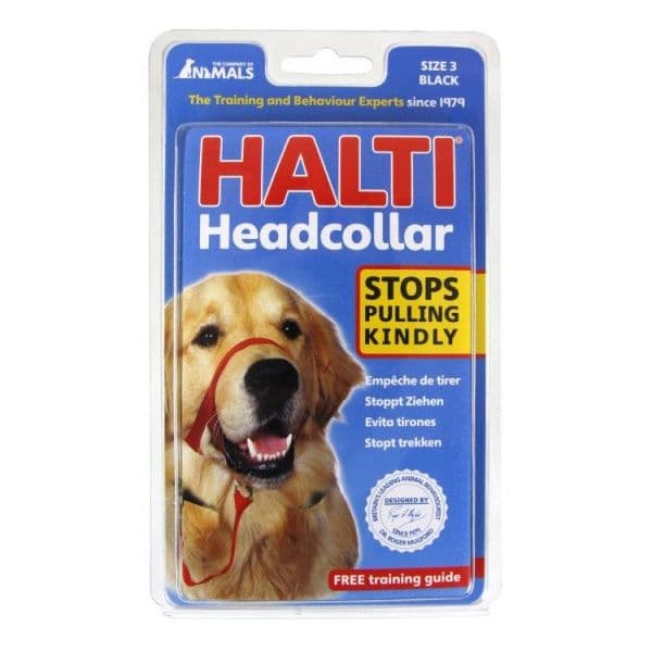 Halti Collarín Antitracción 40 53 cm Nylon Negro