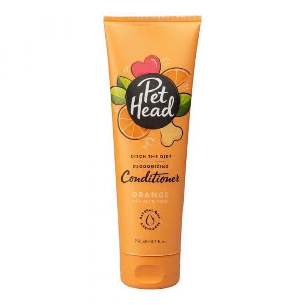 Pet Head Condicionador Ditch the Dirt Laranja (250 ml)