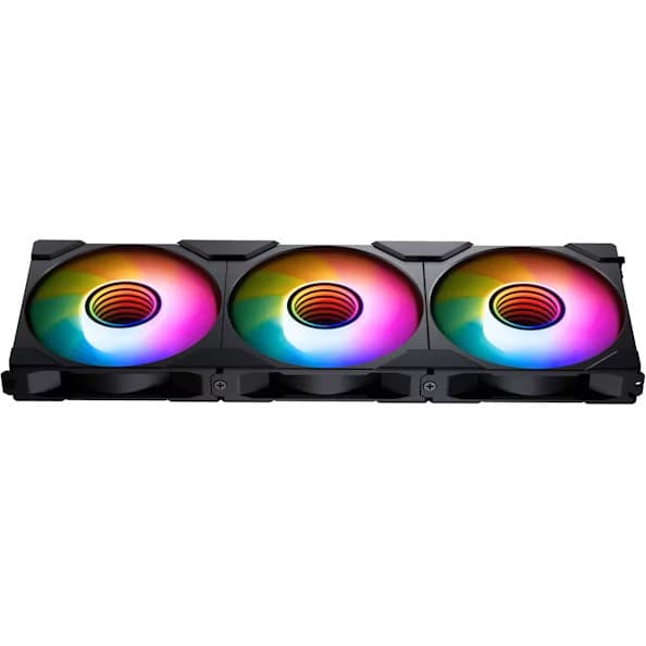 Phanteks M25 Gen2 PWM Reverse Airflow D-RGB Ventoinha 120mm Black/Blue (Pack 3)