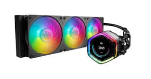 Water Cooler CPU Phanteks Glacier One 420D30 DRGB X2 Branco - 420mm
