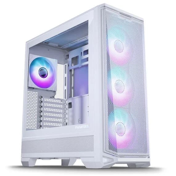 Phanteks ATX Eclipse G400A Vidro Temperado DRGB Branco Mate