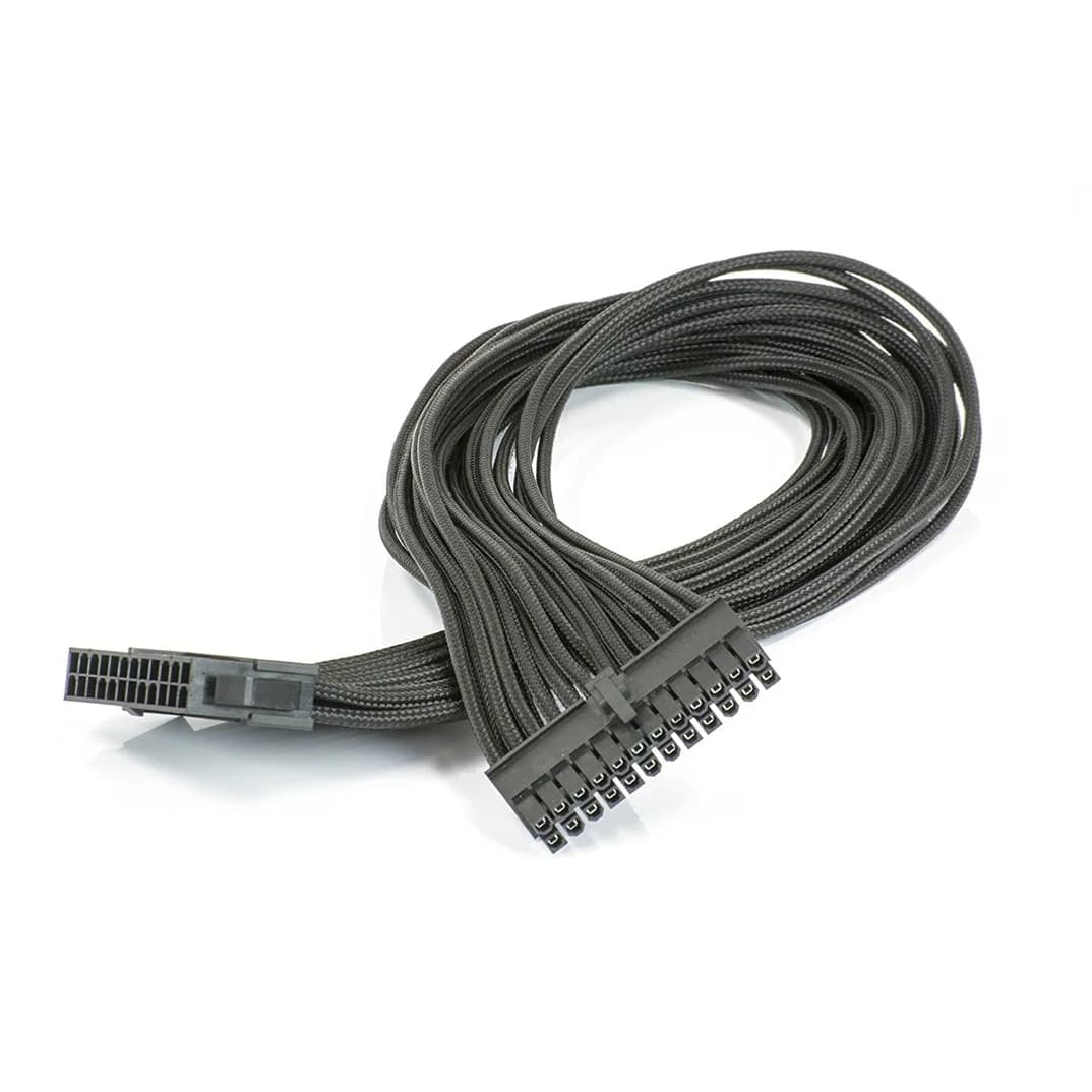 Cabo PSU Phanteks Sleeved 24-Pin ATX 50cm Preto