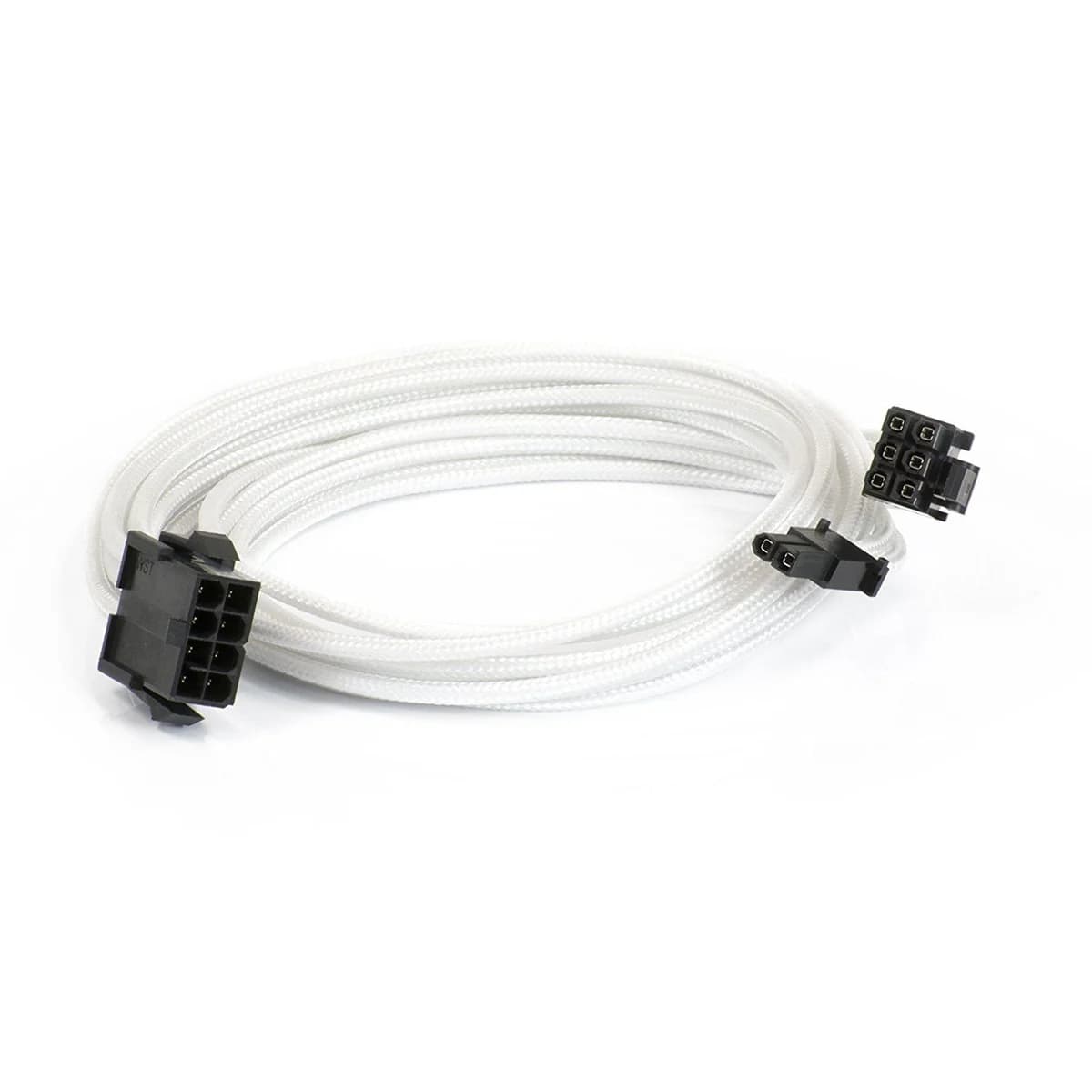 Cabo PSU Phanteks Sleeved 6+2-Pin PCIe 50cm Branco