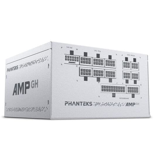 Phanteks AMP GH V2 ATX 3.1 PCIe 5.1 1000W Platinum Branca