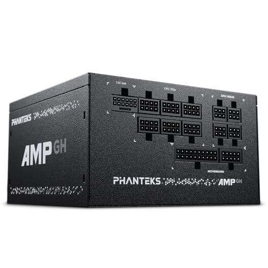 Phanteks AMP GH V2 ATX 3.1 PCIe 5.1 1000W Platinum Preta