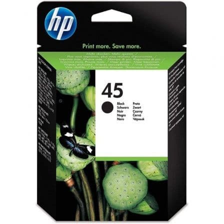 HP 45 LARGE BLACK INKJET PRINT CARTRIDGE