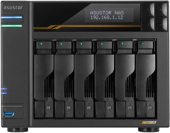 Asustor Lockerstor 6 Gen3 AS6806T 6-Bay