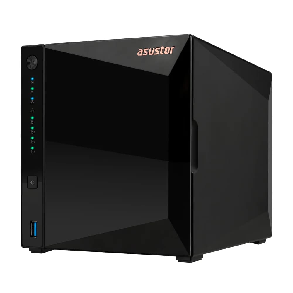 Asus NAS AS3304T V2 4 Baías Realtek RTD1619B 2GB DDR4 Preto