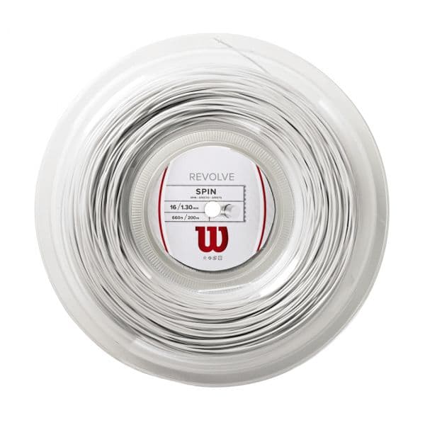 Wilson Controle Revolve 16 200m Reel White - WRZ906500