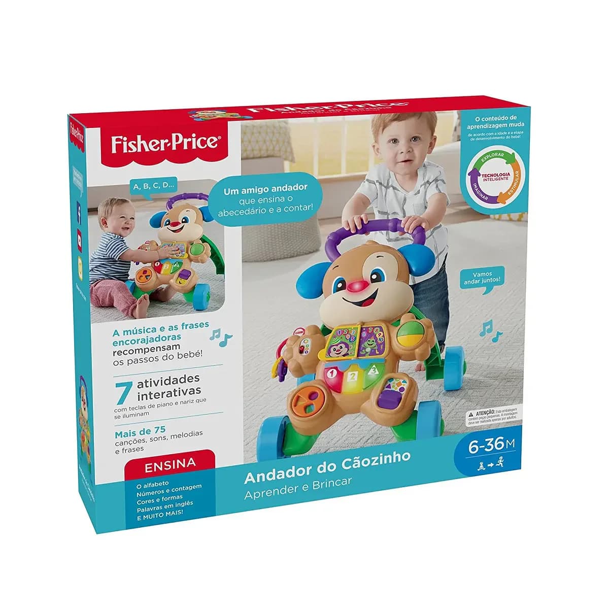 Fisher-Price Andador do Cãozinho - FRC86