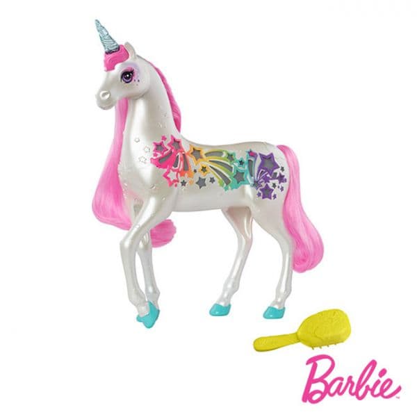 Barbie Unicórnio Luzes Arco-Íris - MATGFH60