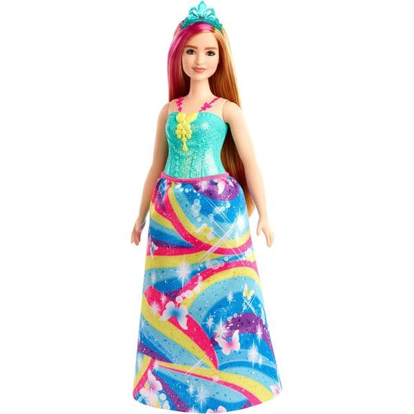 Barbie Princesa Tiara Verde - GJK12-4