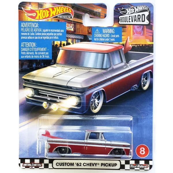 Mattel Hot Wheels Boulevard Custom 62 Chevy Pickup - GJT68-8