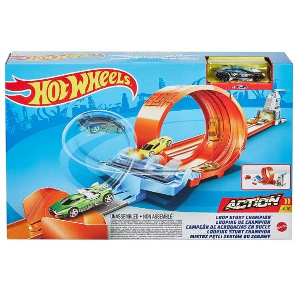 Mattel - Hot Wheels - Loop Stunt Champion - GBF81-4