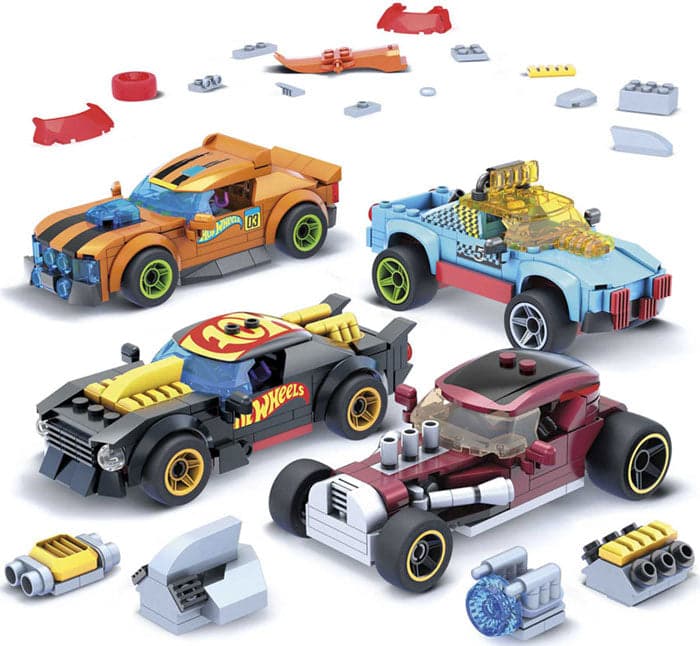 Mega Bloks Construx Hot Wheels Personaliza o Teu Carro