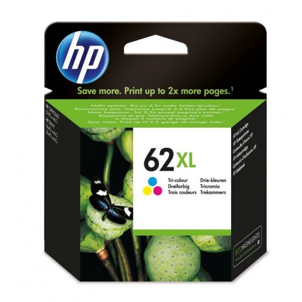 Tinteiro HP 62XL C2P07A Tri-Color