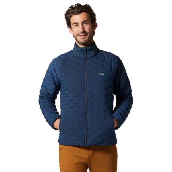 Mountain Hardwear Stretch 1986171 Down Jacket Azul XL Homem