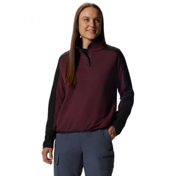Mountain Hardwear Camplife Half Zip Sweatshirt Vermelho M Mulher