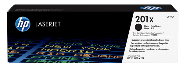 HP 201X Black CF400X