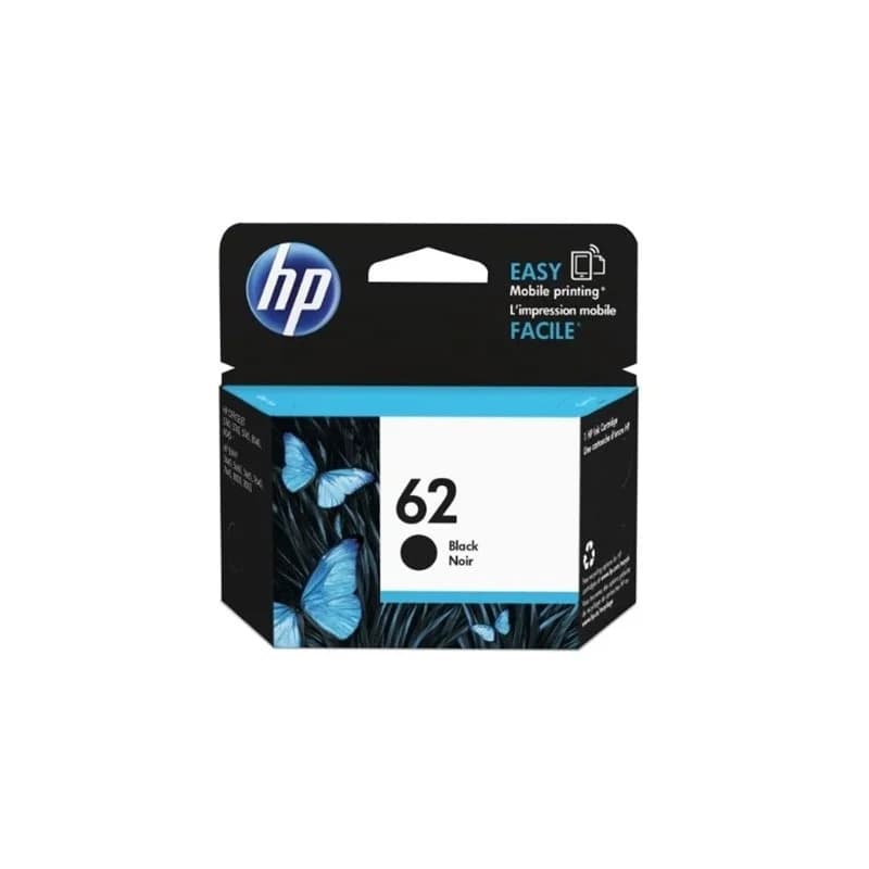 Tinte HP / Preto / Nr. 62