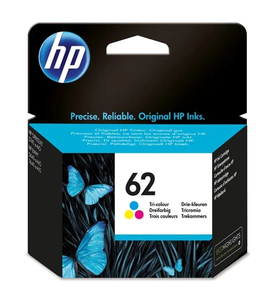 Tinteiro HP 62 Tricolor C2P06AE