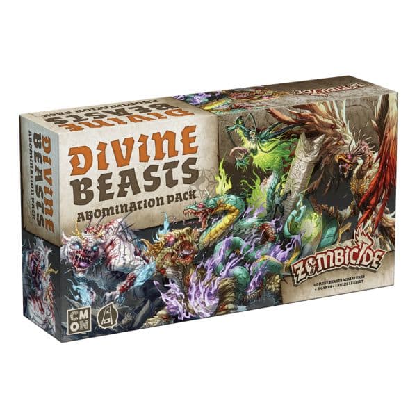 Asmodee Jogo de Tabuleiro Zombicide: Divine Beasts