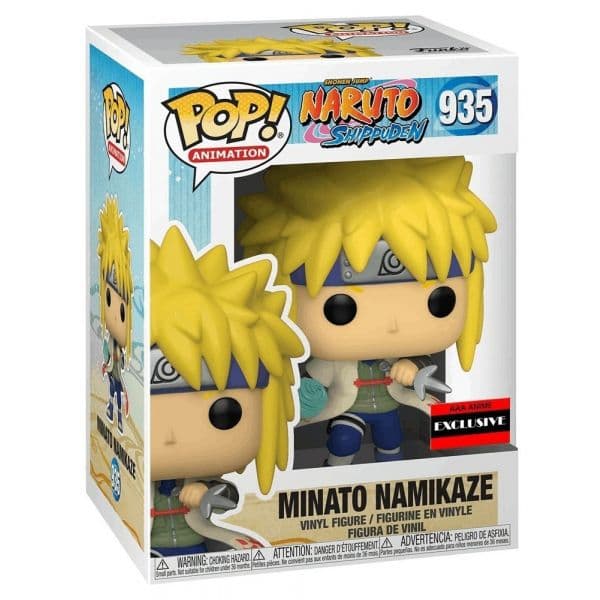 Funko POP! Animation: Naruto Shippuuden - Minato Namikaze Rasengan AAA Anime Sticker Exclusive #935