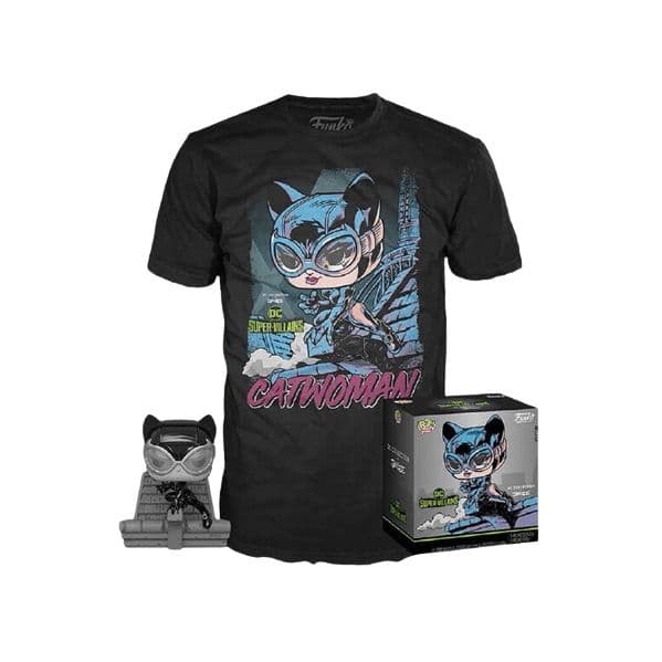 Funko Figura POP! Catwoman DC c/ Camisola XL
