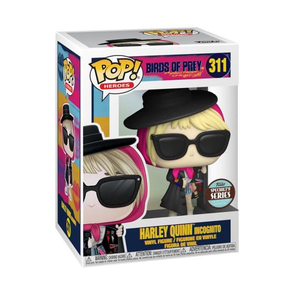 Funko POP! Heroes: Birds of Prey - Harley Quinn Incognito #311
