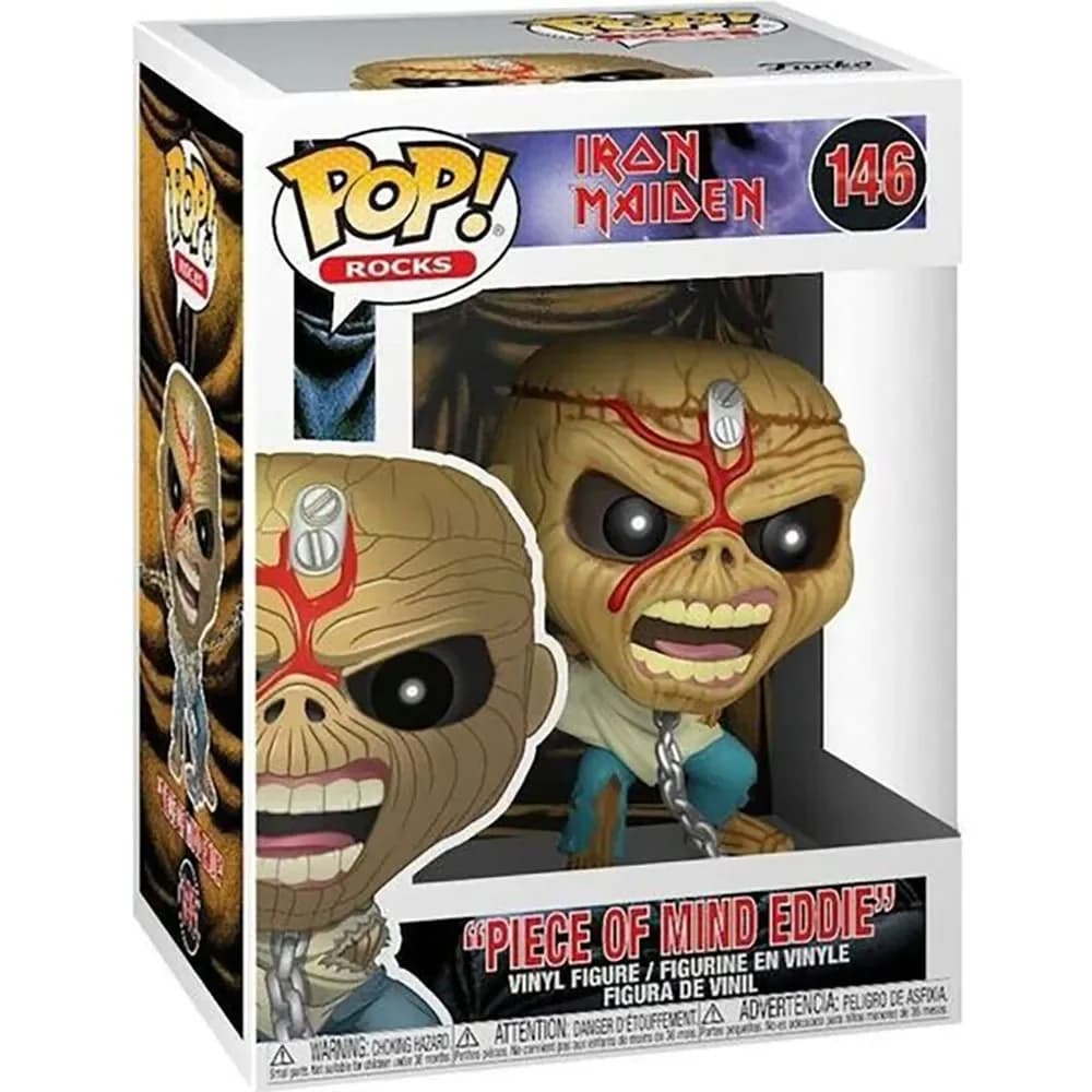 Funko POP! Rocks: Iron Maiden - Piece of Mind (Eddie) #146